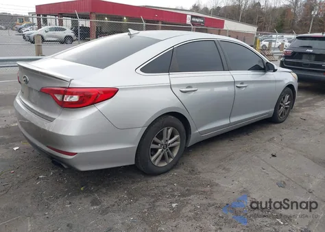 2017 Hyundai Sonata z USA, uszkodzony, nr VIN 5NPE24AFXHH532560